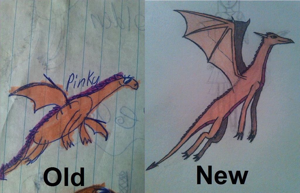 drawing_comparison__pinky_the_dragon_by_