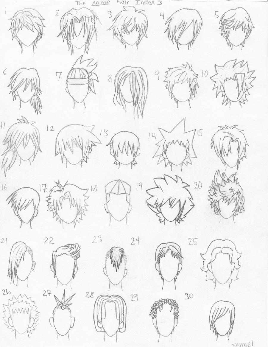 The Anime Hair Index 3 by xxangelsilencex on DeviantArt