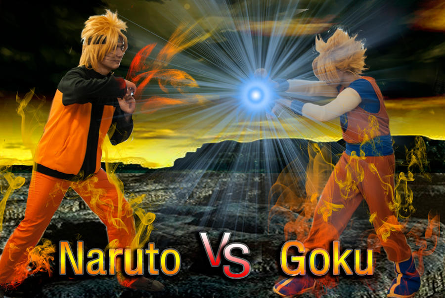 Naruto Uzumaki Vs Son Goku By Pinkycute03 On Deviantart
