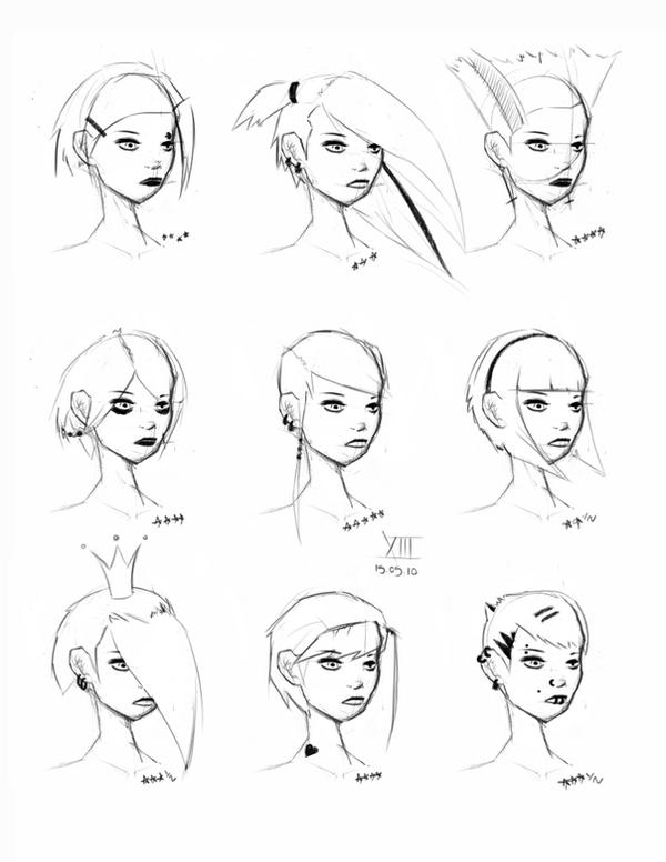 pictures of short hair styles 2009