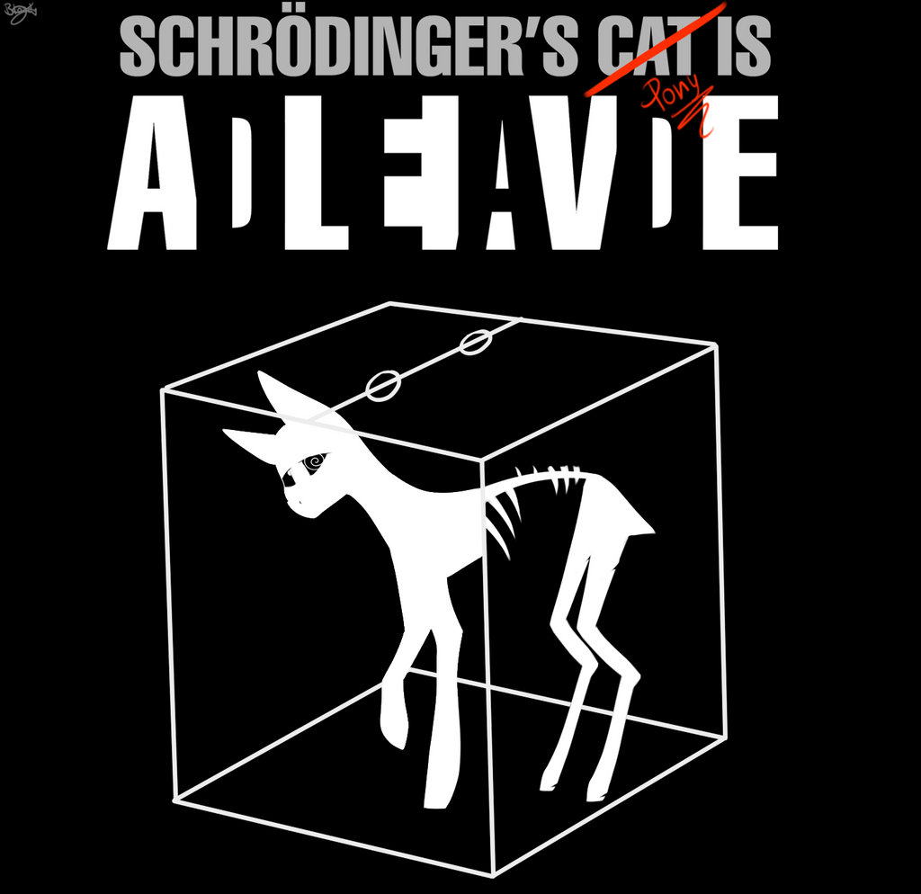 Schrodinger's cat by BloodyCupcake42 on DeviantArt