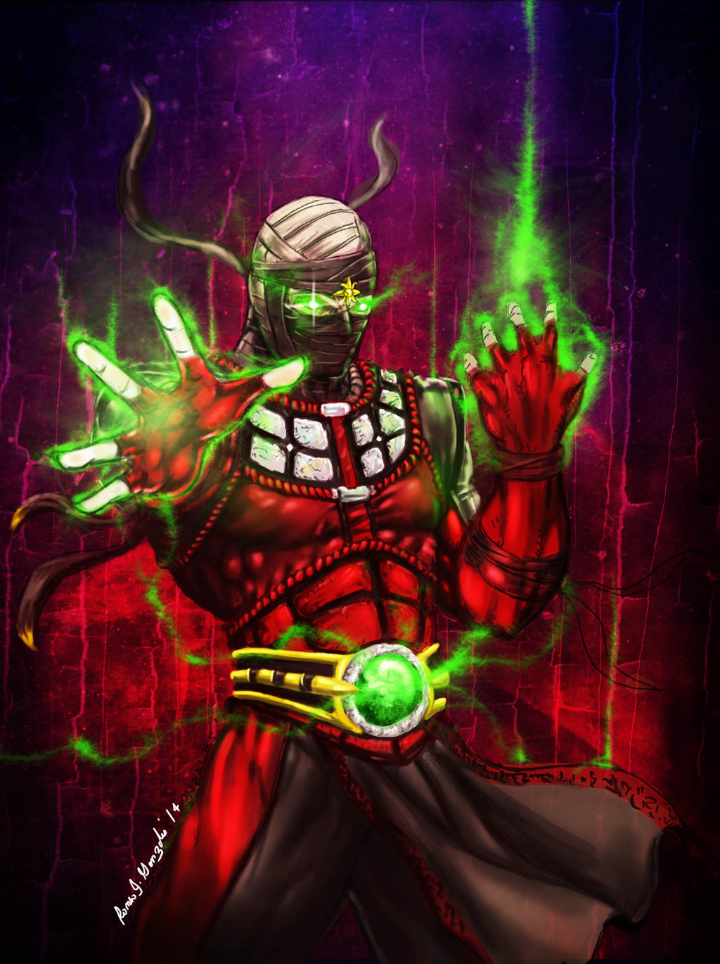 Mortal Kombat X- Scorpion Ninjutsu Variation by Grapiqkad 