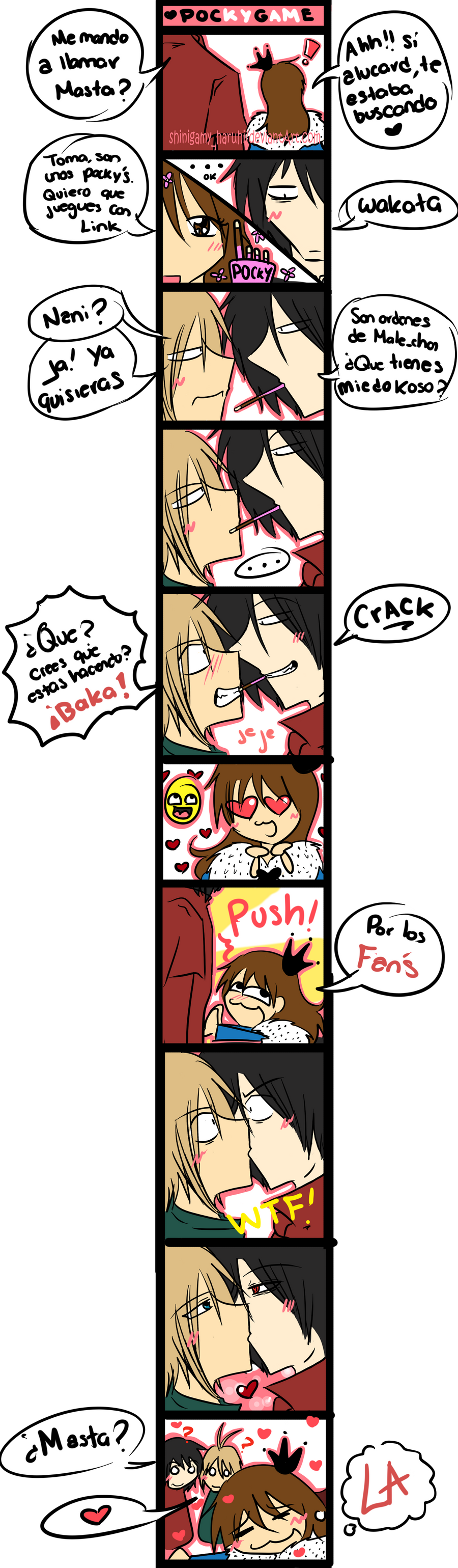 How to play the pocky game