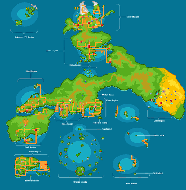 35 Pokemon Region Map Creator