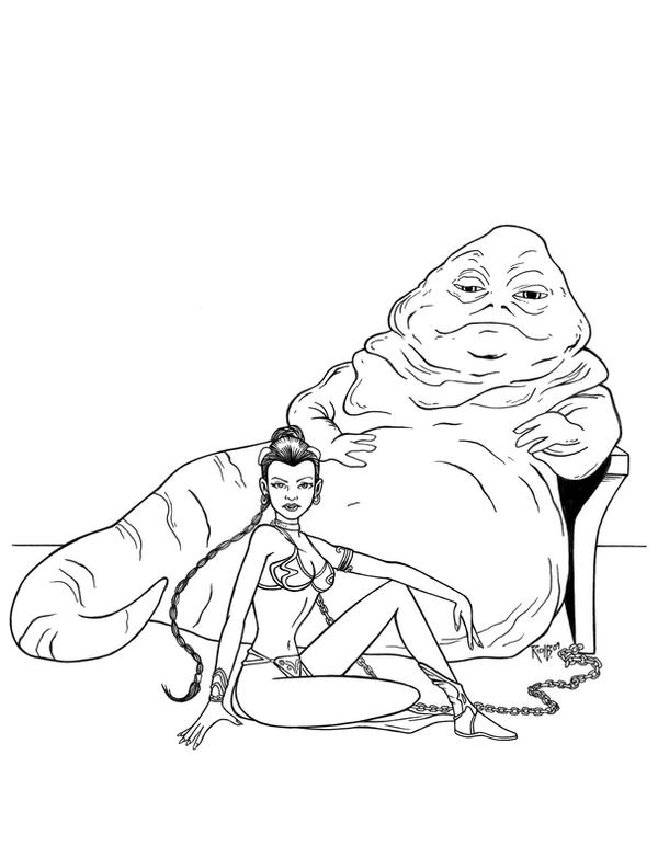 jabba the hut coloring pages - photo #42