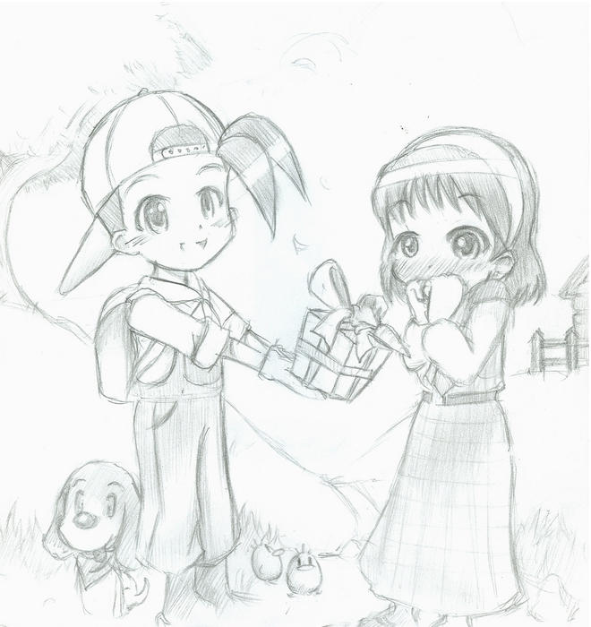 gamecube harvest moon coloring pages - photo #10