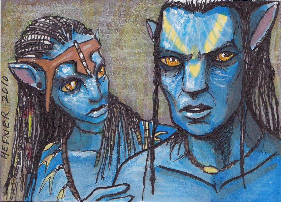 Avatar Sketch Card 1 by HalHefnerART ... - avatar_sketch_card_1_by_i_m_catmonkey