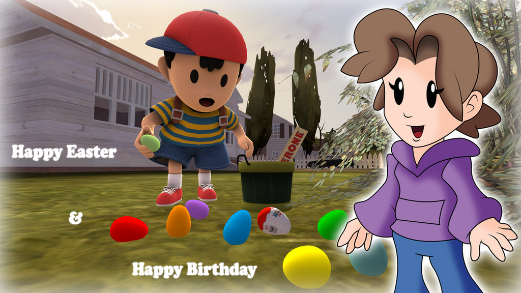 [SFM] Ness's eggs hunt by ZeFrenchM on DeviantArt