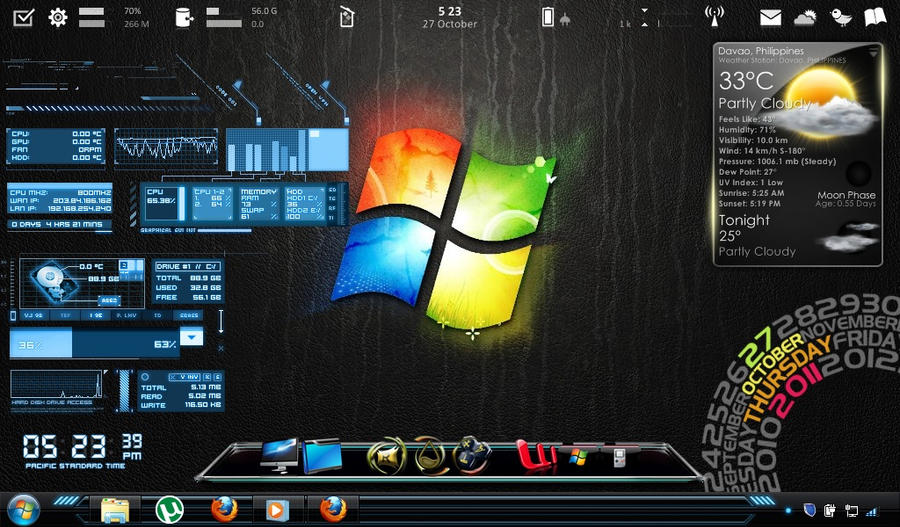 скачать Rainmeter на русском для Windows 7 - фото 7