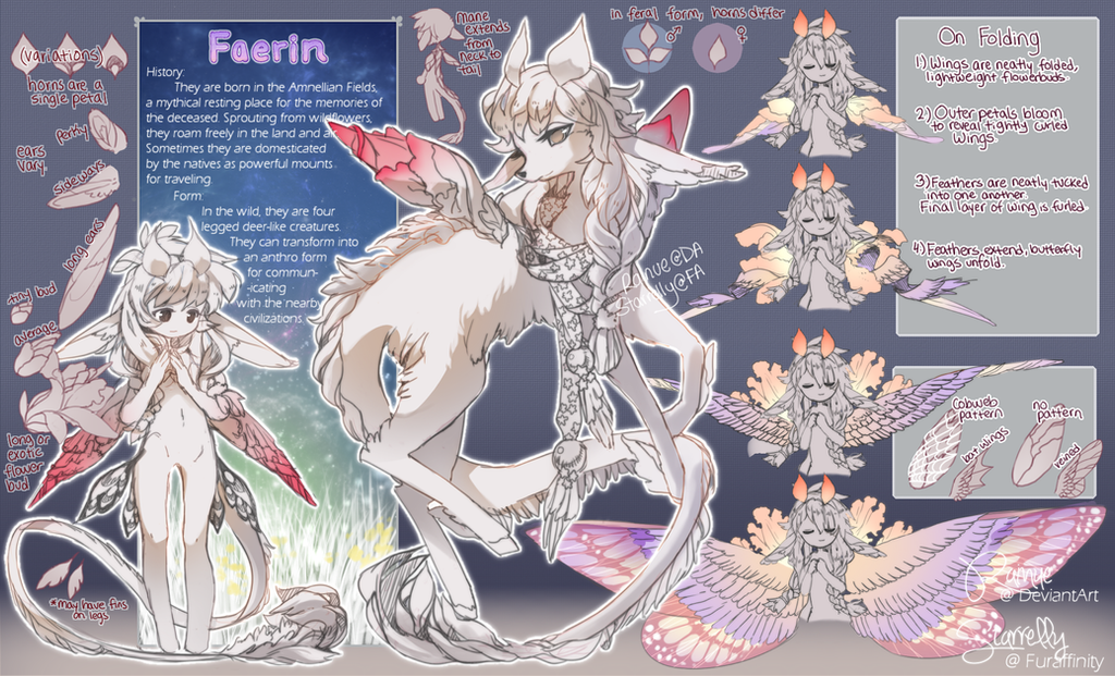 Faerin Reference Sheet [retired] by rainue