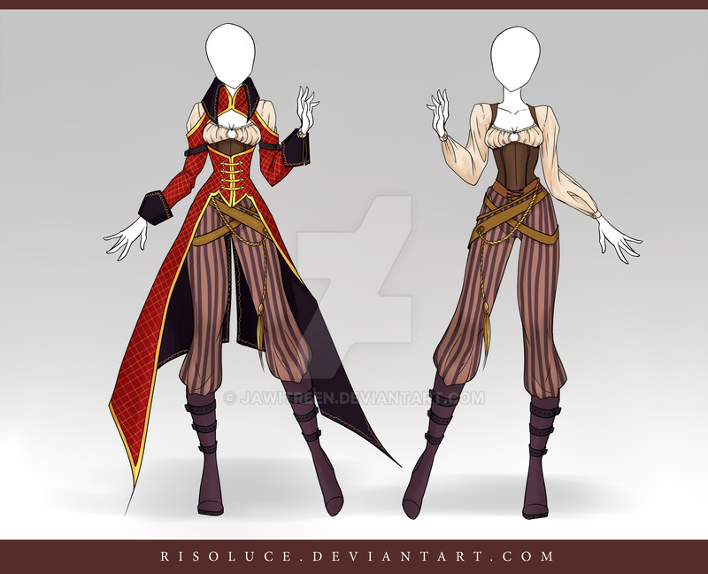 (CLOSED) Adoptable Outfit Auction 113 by JawitReen