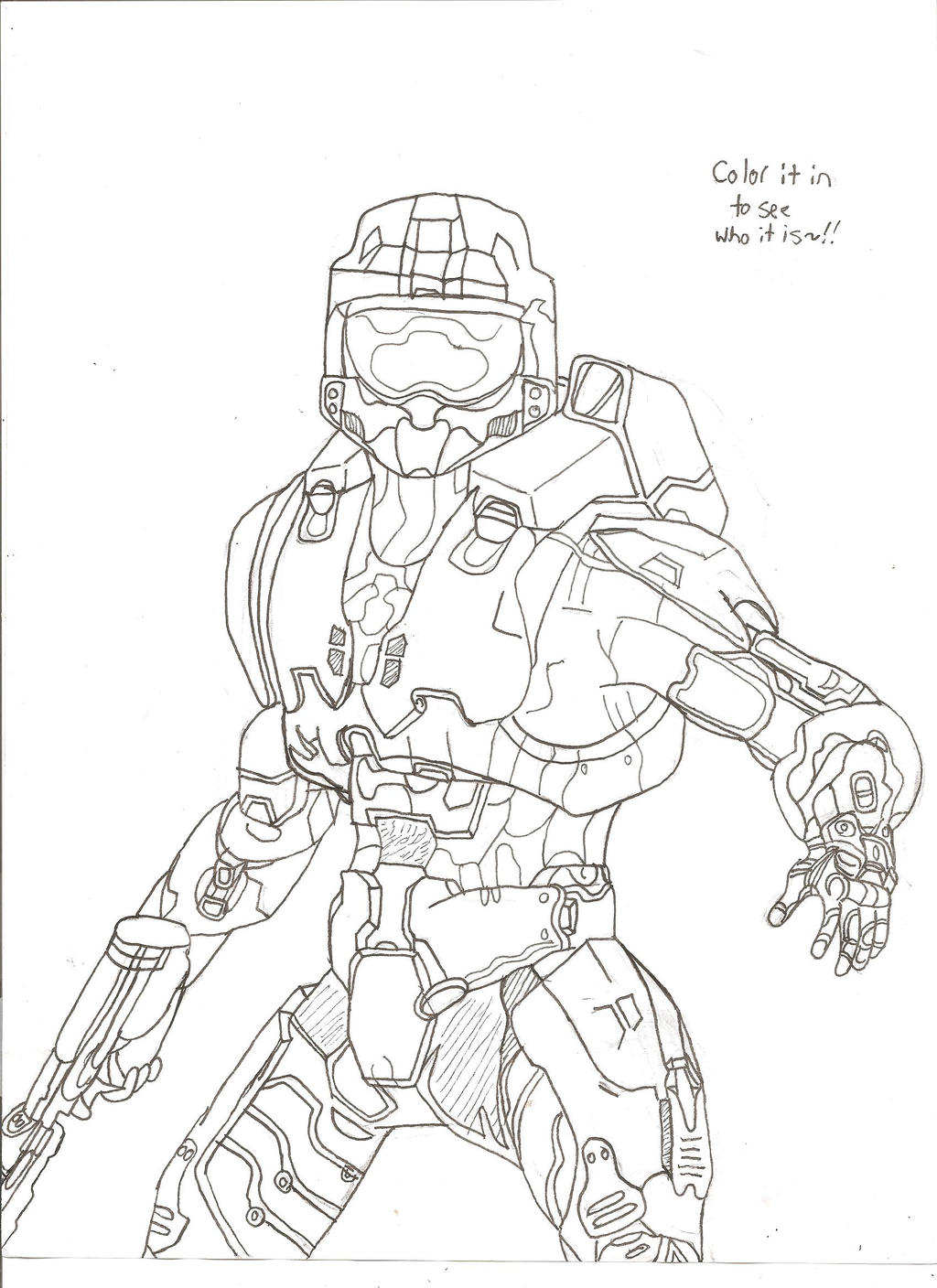 Halo- Master Chief (Color Him In!) by UnsunkenHedgehog101 on DeviantArt