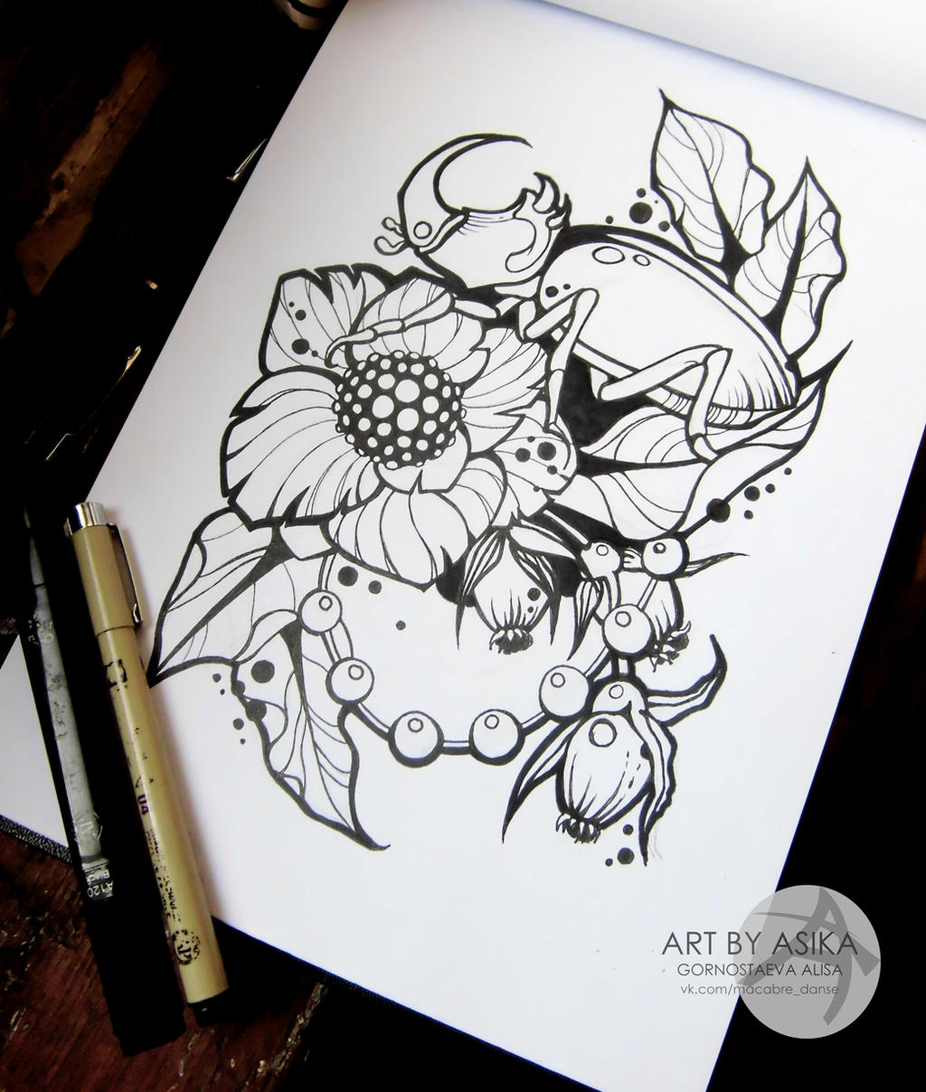 traditional tattoo neo art flash by sketch, on Tattoo DeviantArt AsikaArt neotraditional