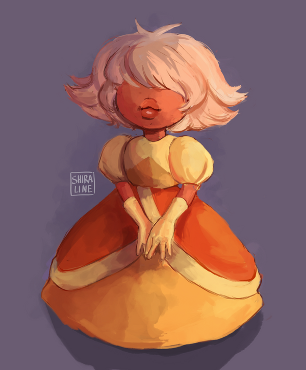 Hey, it's me again with another Steven Universe fanart. She is just too cute to exist! You can watch a speedpaint of this one on YouTube! (please, do, I've just set up a channel and it looks fairly...
