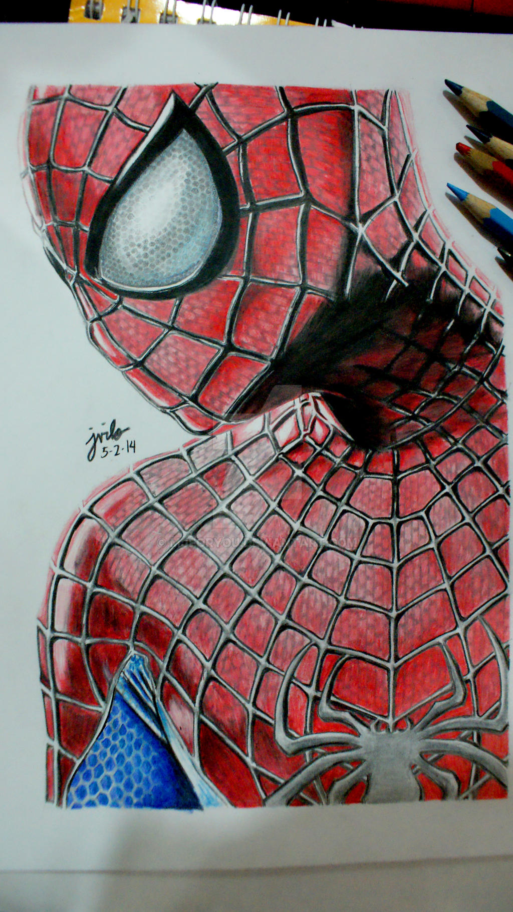 Spider Man Pencil Art