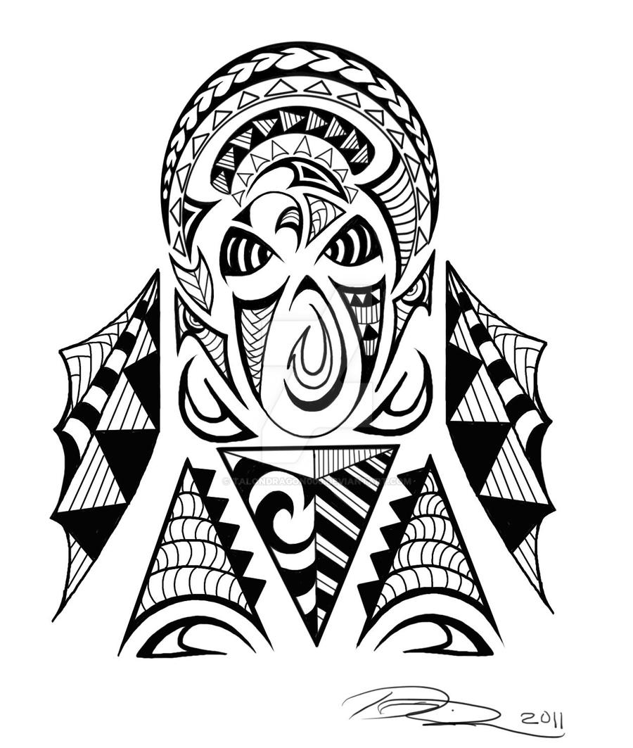 Tribal Shoulder Tattoo 1 by TalonDragon000 on DeviantArt