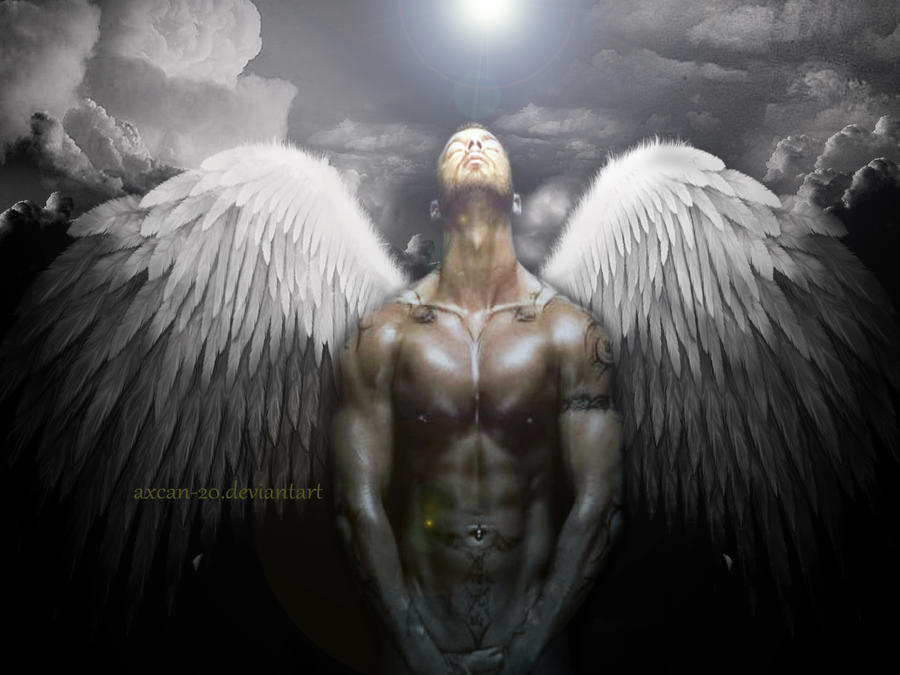 Angel male by Axcan-20 on DeviantArt