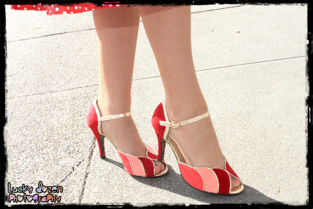 Ellie's Bettie Page Shoes on Tina Tokyo II by spazzi13 on