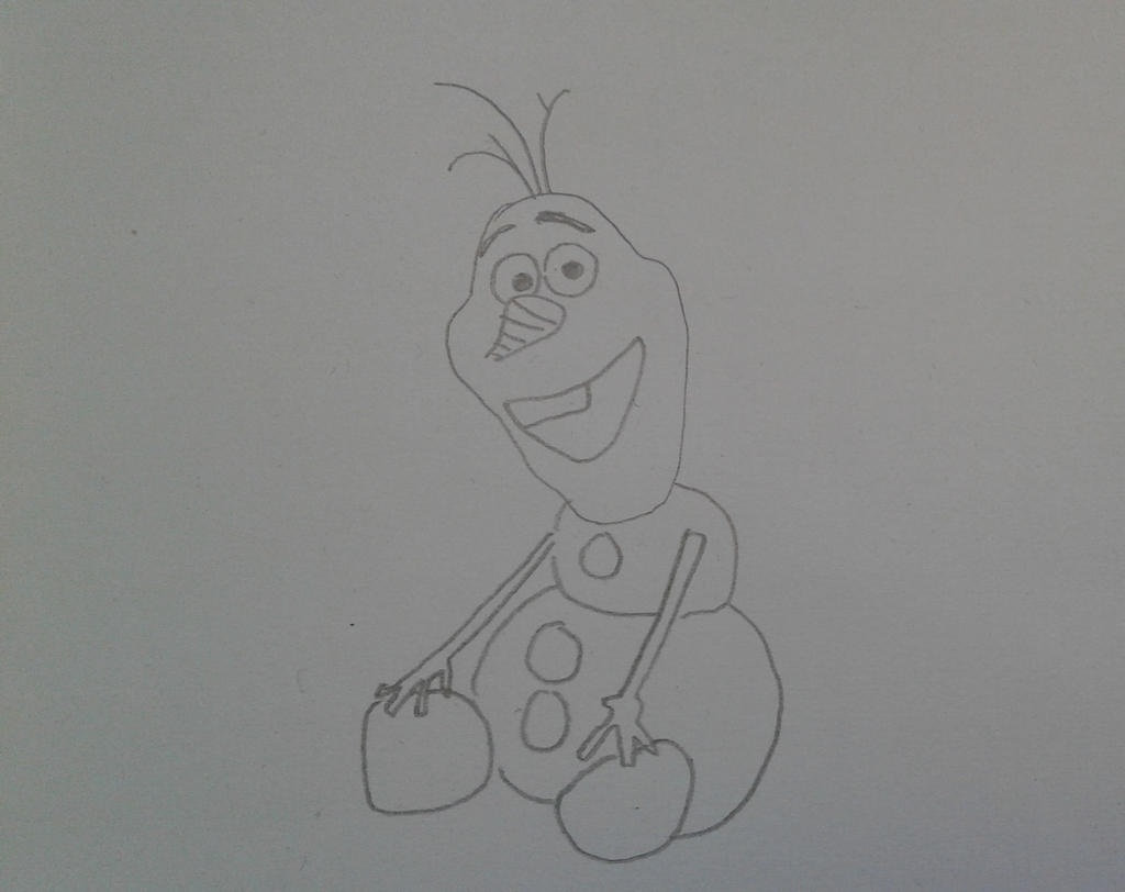 Olaf the Snowman drawing. by Dutchbronyfan on DeviantArt